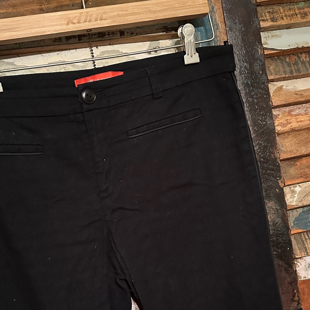 Anthropologie Cartonnier Black Ankle Trousers size 10